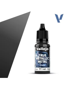 Vallejo - True Metallic Metal Shade Sterling Silver 18 ml