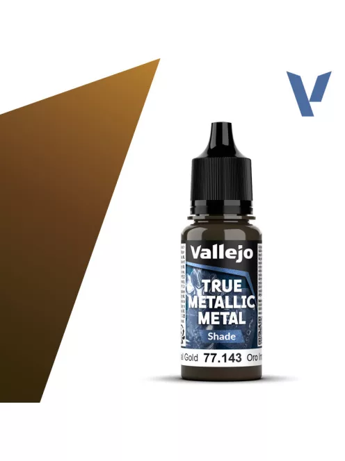 Vallejo - True Metallic Metal Shade Imperial Gold 18 ml