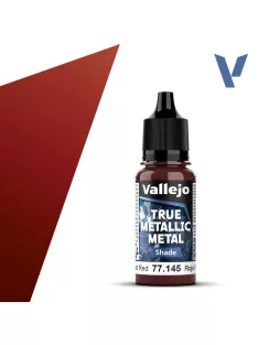 Vallejo - True Metallic Metal Shade Forged Red 18 ml