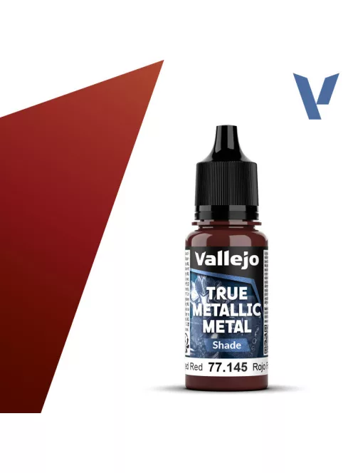 Vallejo - True Metallic Metal Shade Forged Red 18 ml