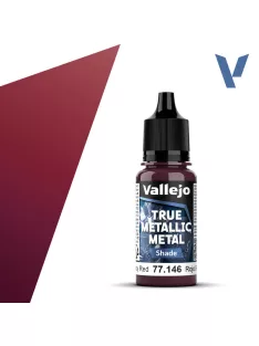 Vallejo - True Metallic Metal Shade Ruby Red 18 ml