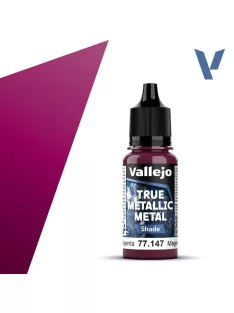 Vallejo - True Metallic Metal Shade Crimson Magenta 18 ml