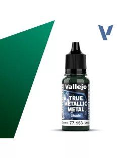 Vallejo - True Metallic Metal Shade Beetle Green 18 ml