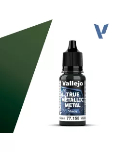 Vallejo - True Metallic Metal Shade Amber Green 18 ml