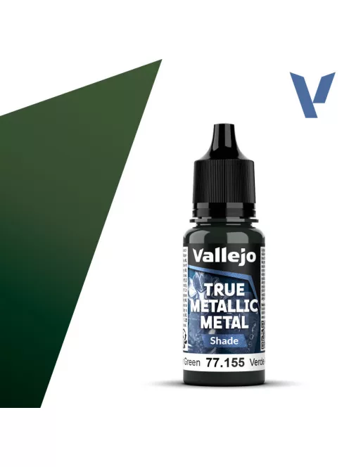 Vallejo - True Metallic Metal Shade Amber Green 18 ml