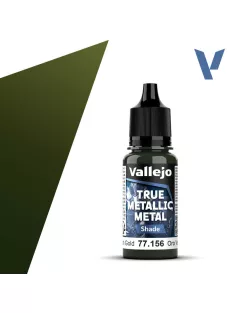 Vallejo - True Metallic Metal Shade Greenish Gold 18 ml