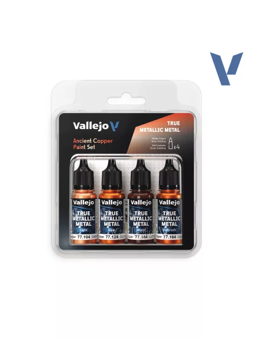 Vallejo - True Metallic Metal Ancient Copper Paint Set