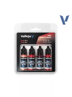 Vallejo - True Metallic Metal Ruby Red Paint Set