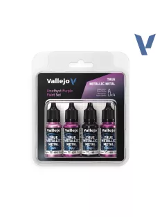 Vallejo - True Metallic Metal Amethyst Purple Paint Set