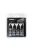 Vallejo - True Metallic Metal: Obsidian Black Paint Set (4)