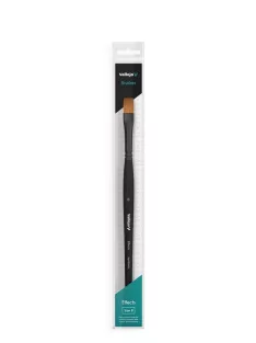 Vallejo - Flat Rectangular Synthetic Brush No. 8