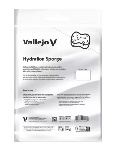 Vallejo - 2 Reusable hydration sponges (220 x 140 mm)
