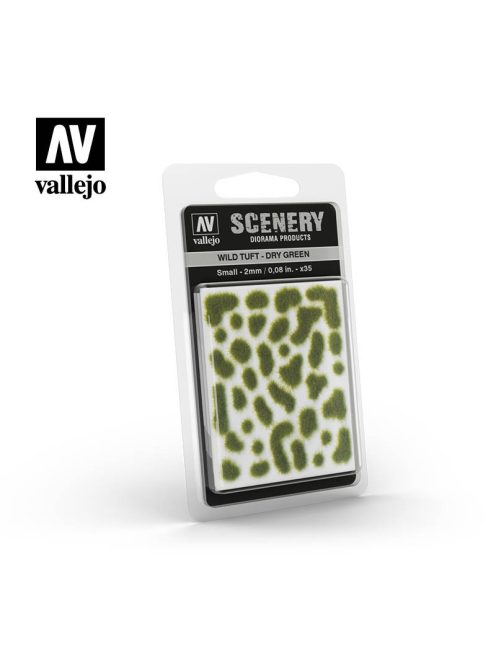 Vallejo - Scenery - Wild Tuft - Dry Green 2 mm