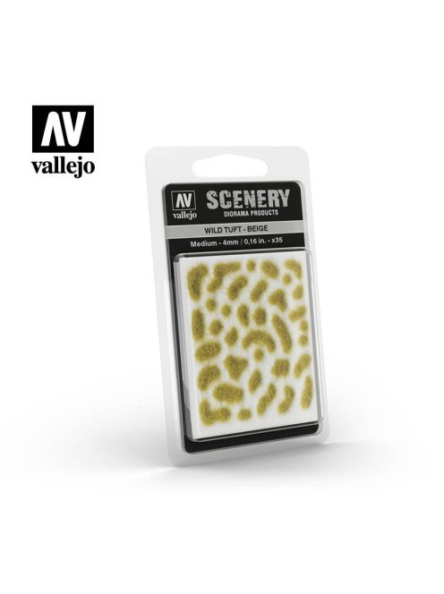 Vallejo - Scenery - Wild Tuft - Beige 4 mm