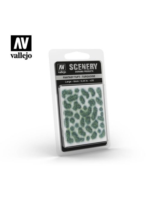 Vallejo - Scenery - Fantasy Tuft - Turquoise 6 mm