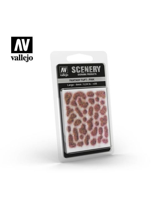 Vallejo - Scenery - Fantasy Tuft - Pink 6 mm