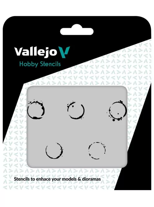 Vallejo - Drum Oil Marks 125 x 125 mm