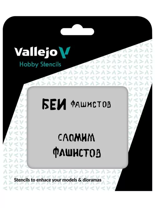 Vallejo - Soviet Slogans WWII nº 1 125 x 125 mm