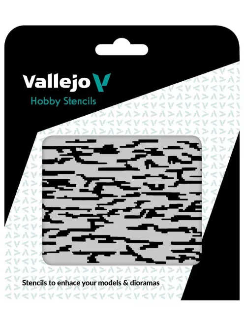 Vallejo - Pixelated Modern Camo 125 x 125 mm