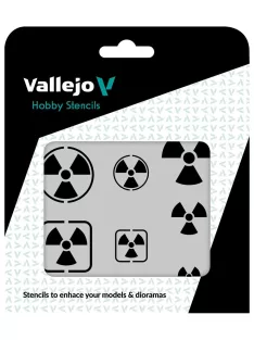 Vallejo - Radioactivity Signs 125 x 125 mm