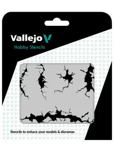 Vallejo - Cracked Wall 125 x 125 mm