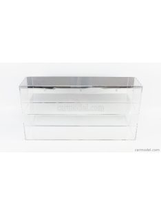   Vetrina Display Box - Vetrina Display Box Hight Quality Showcase For Up To 6 Helmets Or 4 Modelcars 1/18 Lungh.Length Cm 58 X Largh.Width Cm 15.5 X Alt.Height Cm 30.5 Mirrored Backside