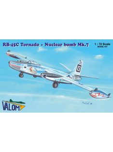 Valom - 1/72 N.A. RB-45C Tornado + Mark 7 nuclear bomb