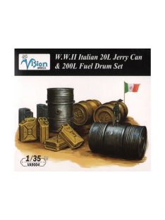 Vision Models - Italian 20L Jerry Can&200L fuel Drum Set