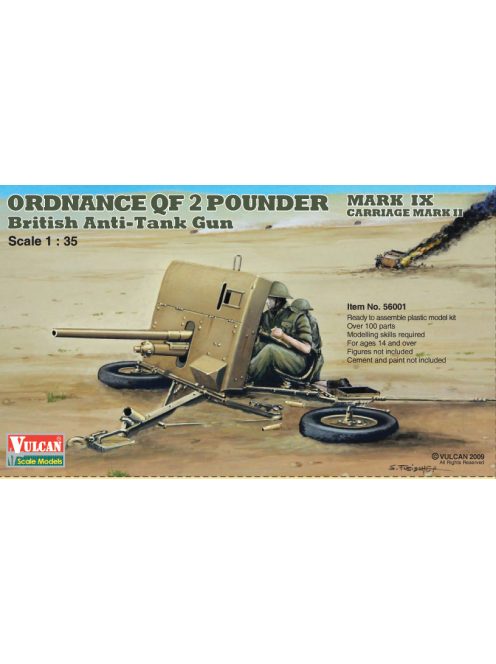 Vulcan Scale Models - 2 Pounder AT Gun