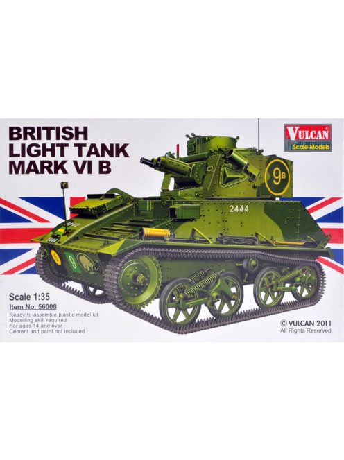 Vulcan Scale Models - British Light Tank MK.VI B