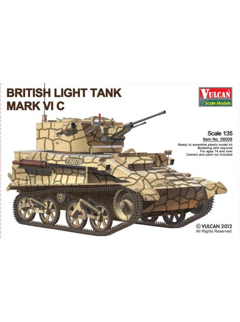 Vulcan Scale Models - British Light Tank MK.VI C