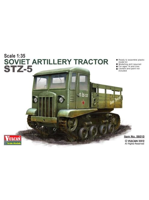 Vulcan Scale Models - Soviet Artillery Tractor STZ-5