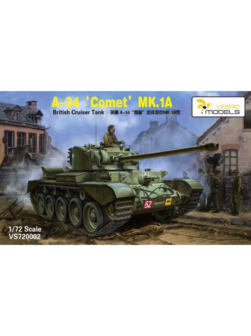 Vespid models - British A-34 Comet MK.1A Cruiser Tank