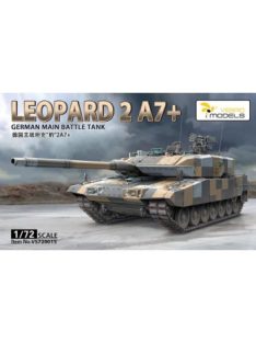   Vespid models - German Main Battle Tank Leopard 2 A7And Metal Barrel And Metal Tow Cable