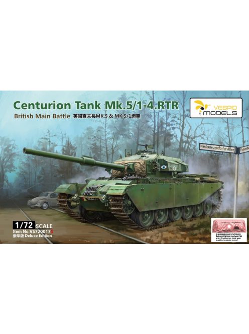 Vespid models - Centurion Tank Mk5/1 - 4. RTR Deluxe Edition