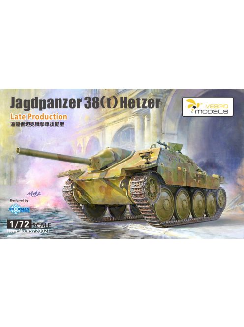 Vespid models - Jagdpanzer 38 (t) Hetzer - Late Production