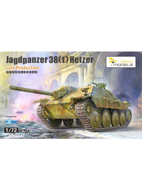 Vespid models - Jagdpanzer 38 (t) Hetzer - Late Production