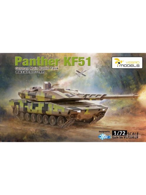 Vespid models - German Main Battle Tank Panther KF51