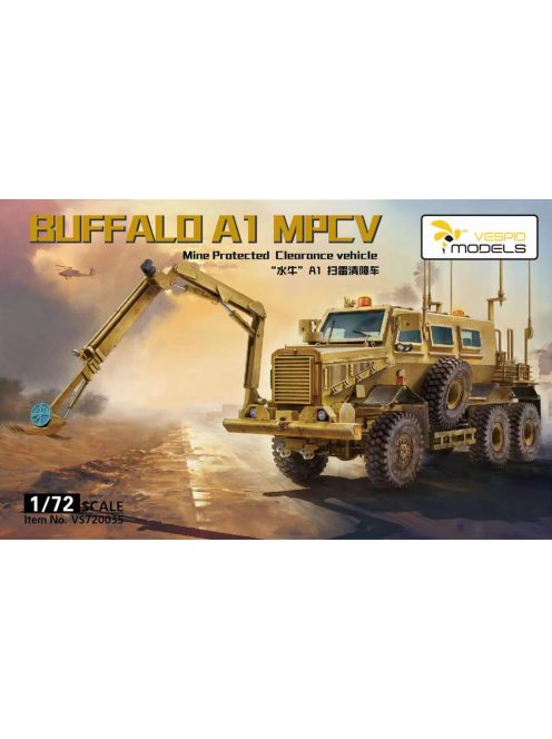 Vespid models - BUFFALO A1 MPCV Mine Protected Clearance vehicle