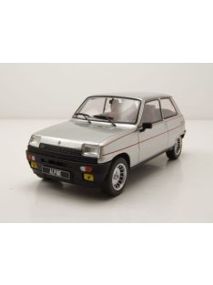   WHITEBOX - 1:24 Renault 5 Alpine Turbo, silver/Decorated, 1982 – WHITE BOX