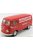 Welly - Volkswagen T1 Van Porsche Renndienst 1962 Red