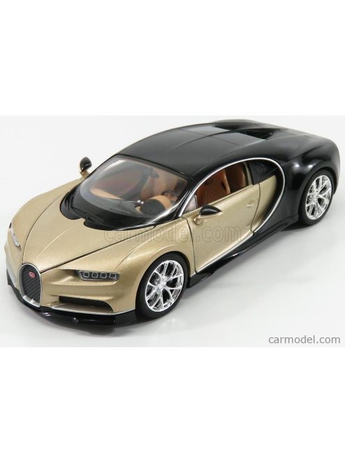 Welly - Bugatti Chiron Le Patron 2016 Gold Met Black