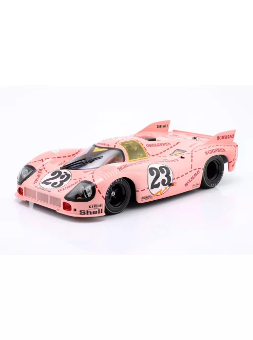 Werk 83 - PORSCHE 917/20 4.9L TEAM MARTINI INTERNATIONAL RACING PINK PIG N 23 24h LE MANS 1971 REINHOLD JOEST - WILLI KAUHSEN PINK