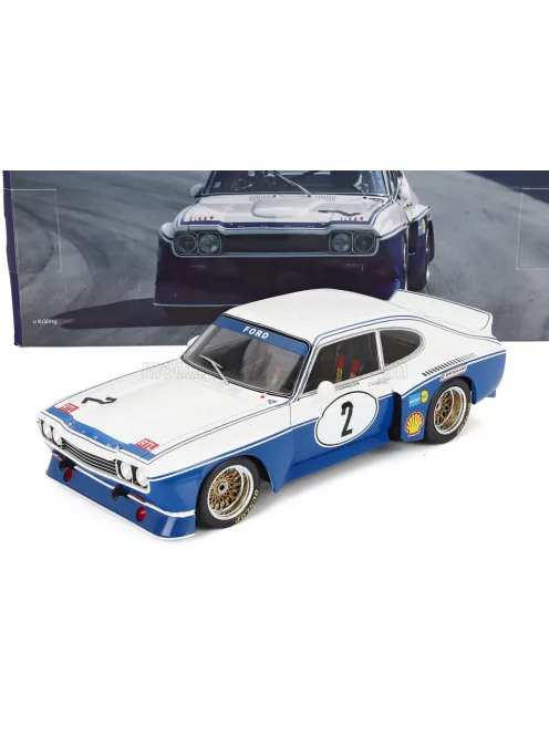 Werk 83 - FORD ENGLAND CAPRI RS 3100 N 2 WINNER DRM NURBURGRING 1974 ROLF STOMMELEN BLUE WHITE