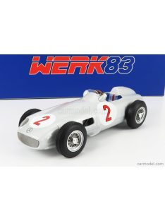  Werk83 - Mercedes Benz F1 W196 N 2 Monaco Gp World Champion 1955 Juan Manuel Fangio Silver