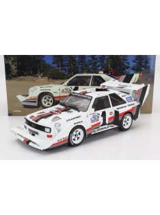   Werk 83 - AUDI QUATTRO SPORT S1 E2 N 1 WINNER RALLY PIKES PEAK HILL CLIMB 1987 WALTER ROHRL YELLOW WHITE RED 