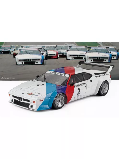 Werk 83 - BMW M1 M88 3.5L TEAM BMW MOTORSPORT N 2 PROCAR SERIES 1979 CARLOS REUTEMANN WHITE BLUE RED