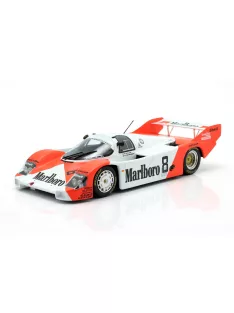   Werk 83 - PORSCHE 956 2.6L TURBO TEAM JOEST RACING N 8 2nd 1000km SILVERSTONE 1983 BOB WOLLEK - STEFAN JOHANSSON WHITE RED