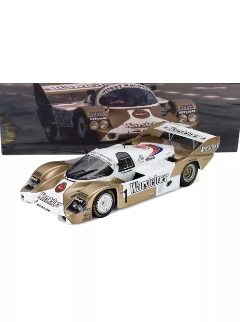 Werk 83 - PORSCHE 956B JAGERMEISTER TEAM BRUN MOTORSPORT N 1 NORISRING DRM CHAMPION 1984 STEFAN BELLOF WHITE GOLD
