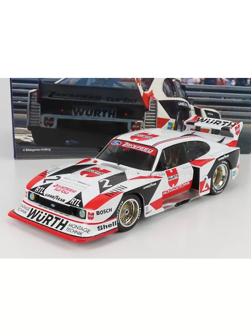 Werk 83 - FORD ENGLAND CAPRI GR.5 WüRTH N 2 DRM CHAMPION 1981 KLAUS LUDWIG WHITE RED BLACK